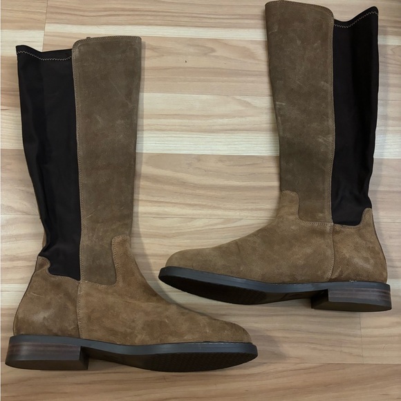 Donald J Pliner Women’s Isla Suede Riding Boot in Brown Size 11 New - Picture 8 of 14